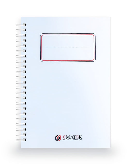 Baykuşlu Su Dalgası 3 Boyutlu Defter