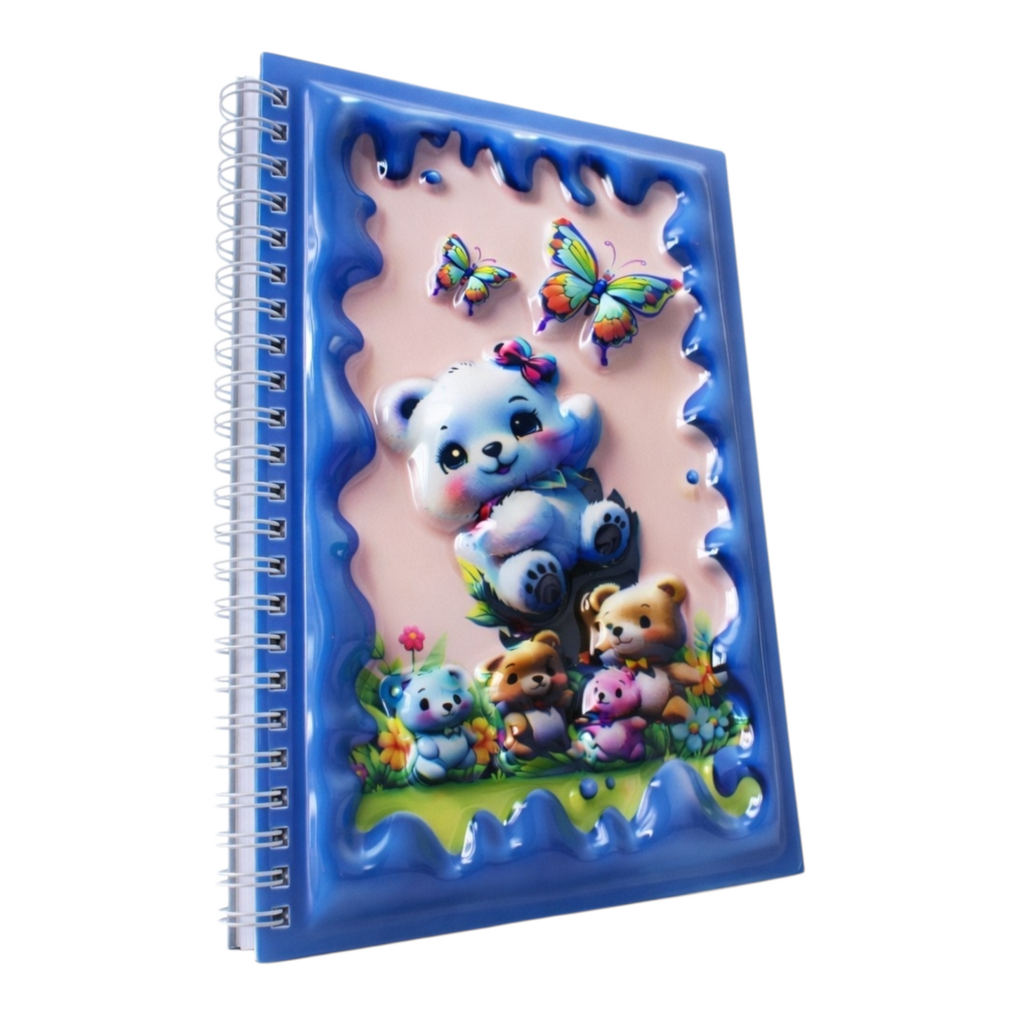Ayıcık Ailesi 3 Boyutlu Spiralli Defter
