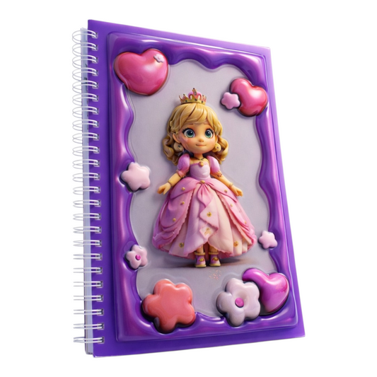 Prenses Rüya 3 Boyutlu Defter