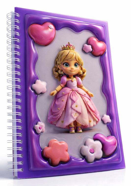 Prenses Rüya 3 Boyutlu Defter